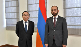 Foreign Minister Ararat Mirzoyan received the Ambassador of China