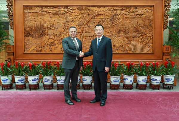 Ambassador Vahe Gevorgyan met with Assistant Foreign Minister Liu Bin