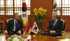 The official visit of the Armenian Minister of Foreign Affairs to the Republic of Korea