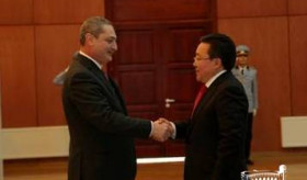 Ambassador Sargsyan presents Letters of Credence to the President of Mongolia