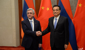 President Serzh Sargsyan held a meeting with Li Keqiang, Premier of the PRC State Council