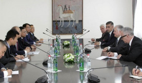 Foreign Minister of Armenia received the Assistant Minister of Foreign Affairs of China
