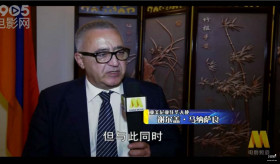 Chinese CCTV-6 TV Channel's program about Armenia