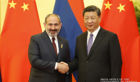 Nikol Pashinyan, Xi Jinping discuss furtherance of Armenian-Chinese relations