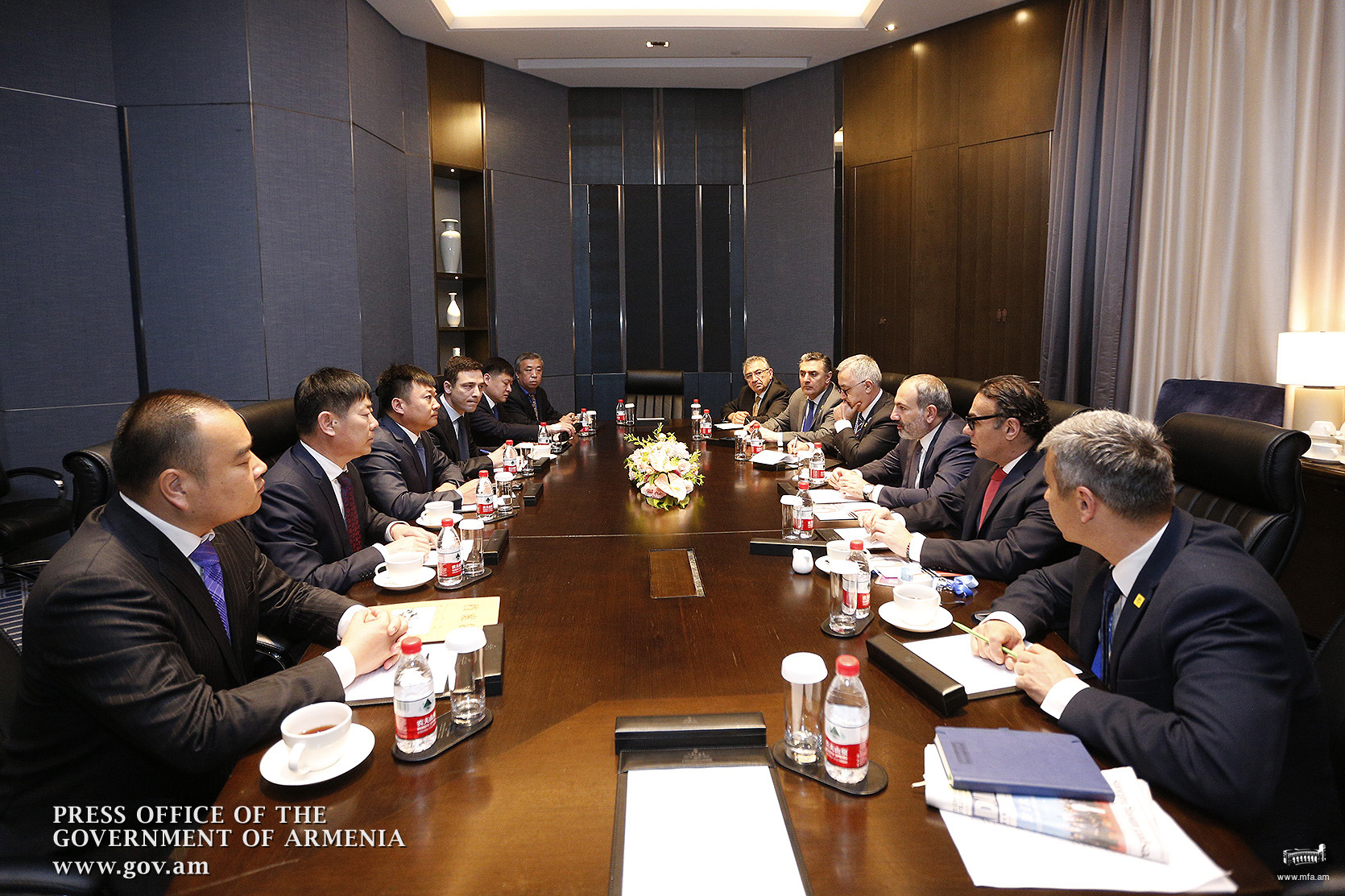 PM discussed investment program implementation prospects with representatives of several Chinese companies