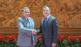 Ambassador Vahe Gevorgyan met with Assistant Foreign Minister Liu Bin
